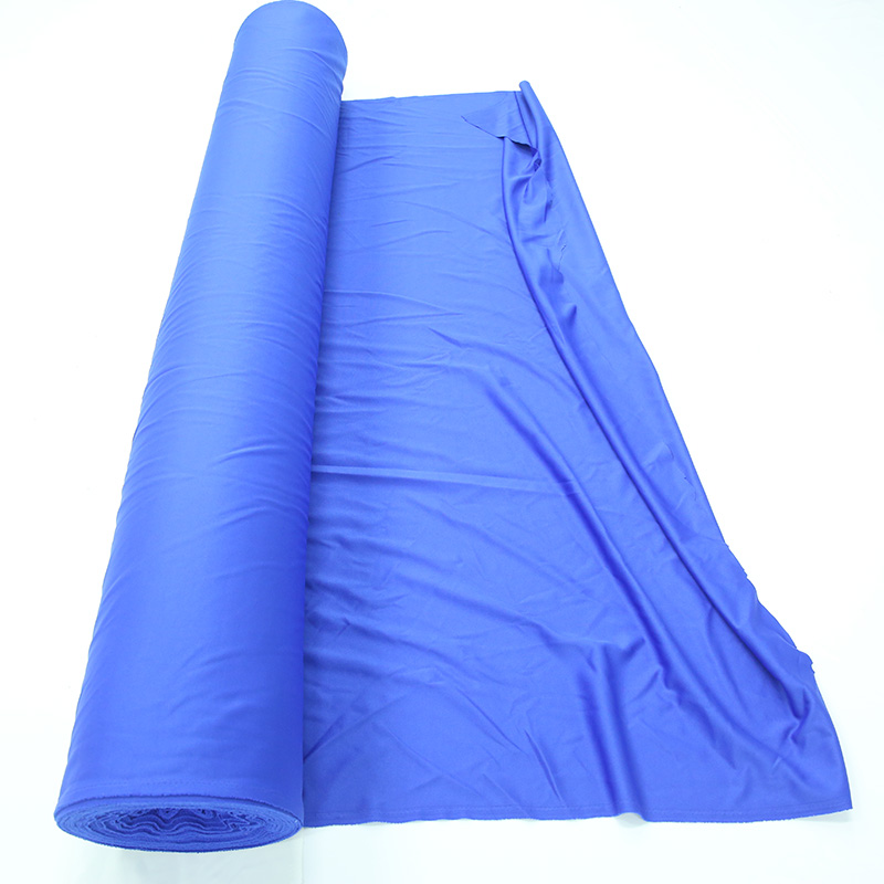 dark blue polyester stretch fabric cover غطاء من نسيج البوليستر المطاطي باللون الأزرق الداكن